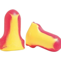 Howard Leight Laser Lite Uncorded Earplugs, Magenta/Yellow, 500/Box (LL-1-D) (LL-1-D)