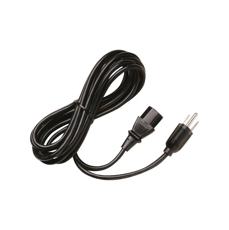 HP 6' IEC C13 To NEMA 5-15 Standard Power Cord, Black (AF556A)