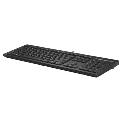 HP 125 Keyboard, Black (266C9AA#ABA)