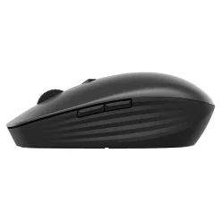 HP 710 Rechargeable Silent Wireless Ergonomic Track-On-Glass Mouse, Black (6E6F2AA)