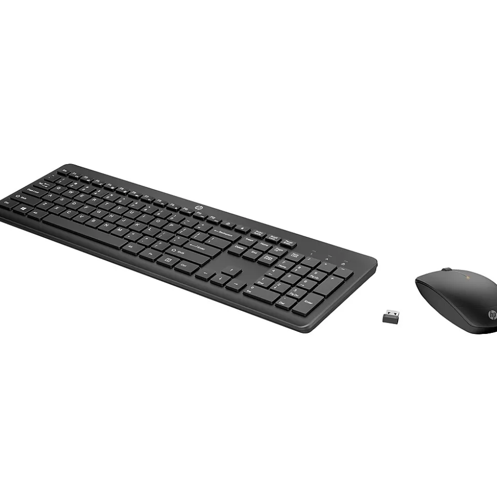 HP 235 Wireless Keyboard and Optical Mouse Combo, Black (1Y4D0UT#ABA)