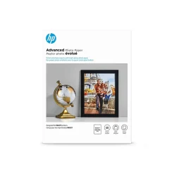 HP Advanced Glossy Photo Paper, 8.5" x 11", 50 Sheet/Pack (Q7853A)
