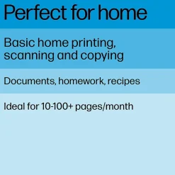 HP DeskJet 2734e Wireless Color Inkjet Printer, All-In-One, Print, Scan, Copy, 6 Months FREE Ink with HP+ (26K72A#B1H)