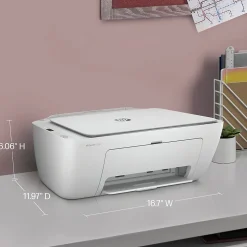 HP DeskJet 2734e Wireless Color Inkjet Printer, All-In-One, Print, Scan, Copy, 6 Months FREE Ink with HP+ (26K72A#B1H)