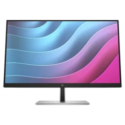 HP E24 G5 23.8" LED Monitor, Black/Silver (6N6E9AA#ABA)
