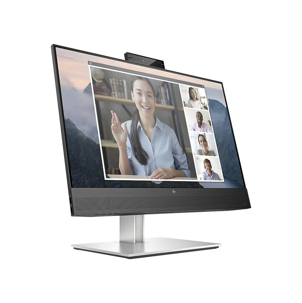 HP E24mv G4 Conferencing Monitor 23.8" LED, Black Head/Silver (169L0AA#ABA)