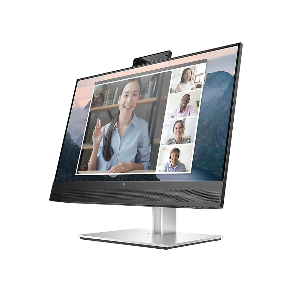 HP E24mv G4 Conferencing Monitor 23.8" LED, Black Head/Silver (169L0AA#ABA)