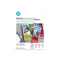 HP Enhanced Glossy Tri-Fold Business Paper, 8.5" x 11", 150 Sheet/Pack (Q6612A)