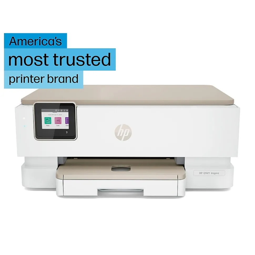 HP ENVY Inspire 7255e Wireless Color Inkjet Printer, All-In-One, Print, Scan, Copy (1W2Y9A#B1H)