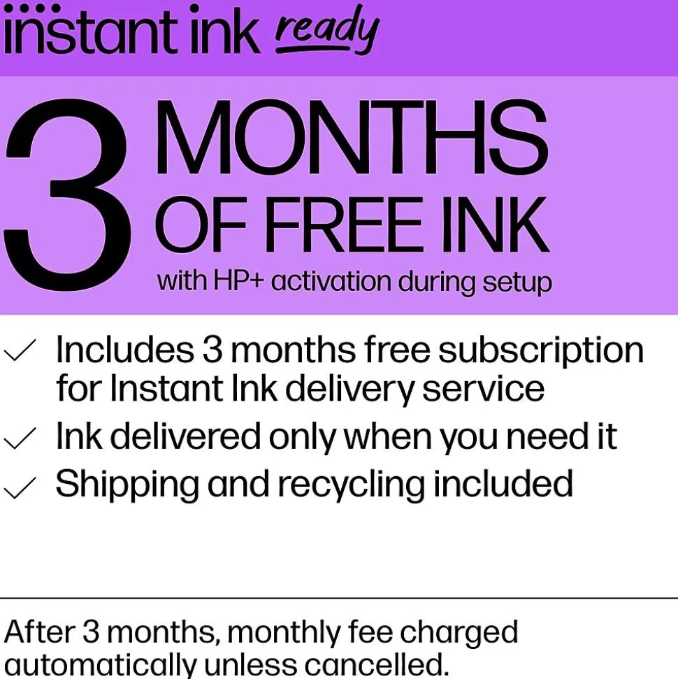 HP ENVY Inspire 7255e Wireless Color Inkjet Printer, All-In-One, Print, Scan, Copy (1W2Y9A#B1H)