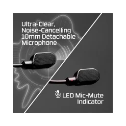 HP HyperX Cloud III Wireless Stereo Gaming Headset, USB Type-C, Black/Red (77Z46AA)