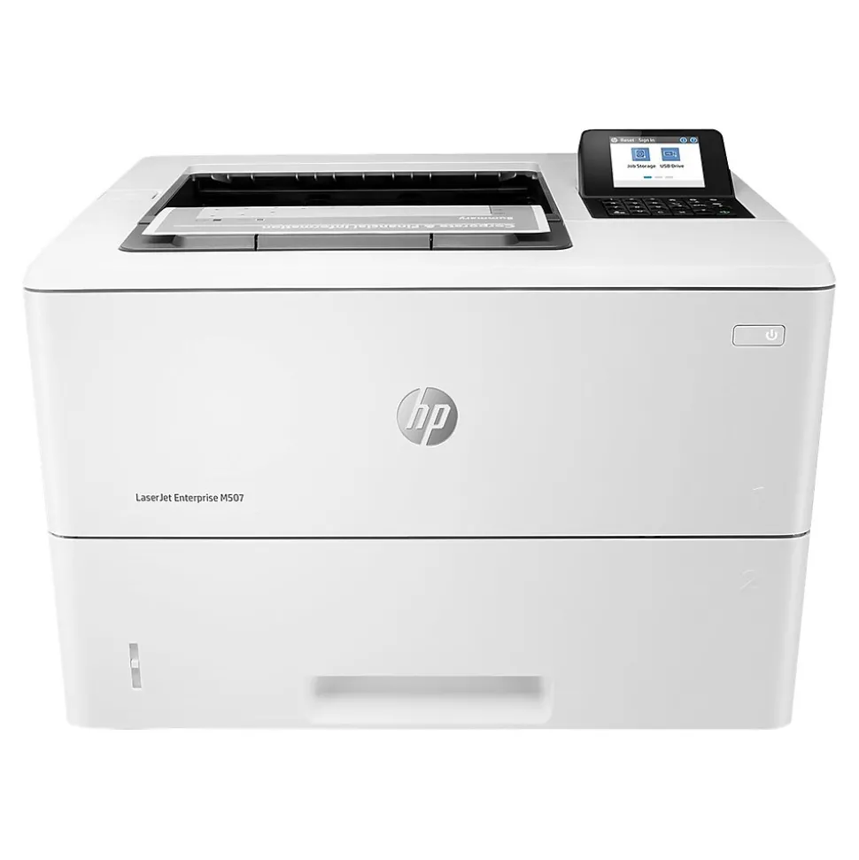 HP LaserJet Enterprise M507dn USB & Network Ready Black & White Laser Printer (1PV87A#BGJ)