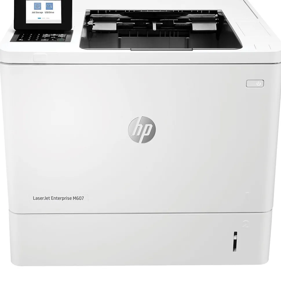 HP LaserJet Enterprise M607n Black & White Laser Printer, Single-Function, Print (K0Q14A#BGJ)