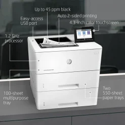 HP LaserJet Enterprise M507X Wireless Monochrome Laser Printer