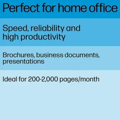 HP LaserJet M209dw Wireless Black & White Laser Printer, Single-Function, Print, Best for Home Office (6GW62F)