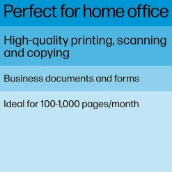 HP LaserJet MFP M140w Wireless Black & White All-in-One Laser Printer, Scanner, Copier, Best for Home Office (7MD72F)