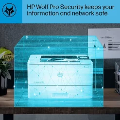 HP LaserJet Pro 4001dw Wireless Black & White Laser Printer, Single-Function, Print, Best for Office (2Z601F)