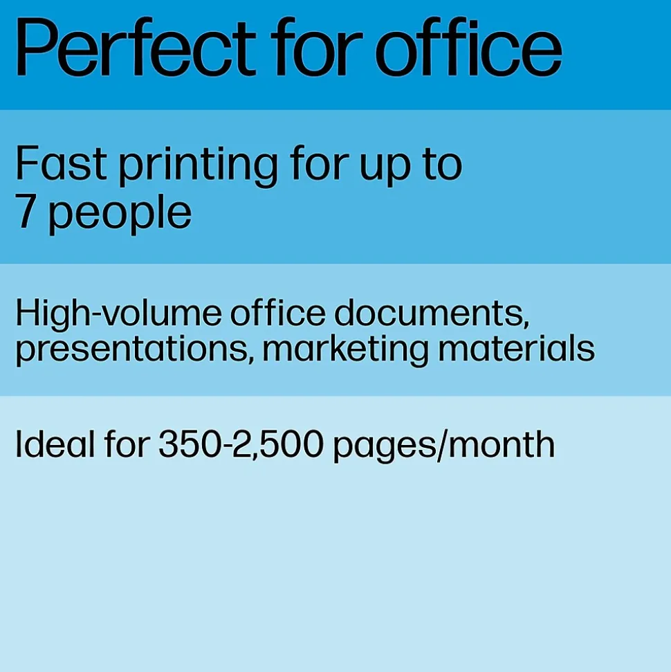 HP LaserJet Pro LJP 3001dw Wireless Black & White Laser Printer, Single-Function, Print, Best for Office (3G65OF)