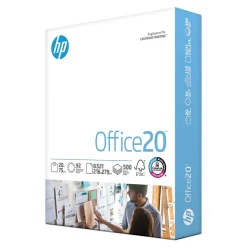 HP Office20 8.5" x 11" Multipurpose Paper, 20 lbs., 92 Brightness, 500 Sheets/Ream (HPC8511)