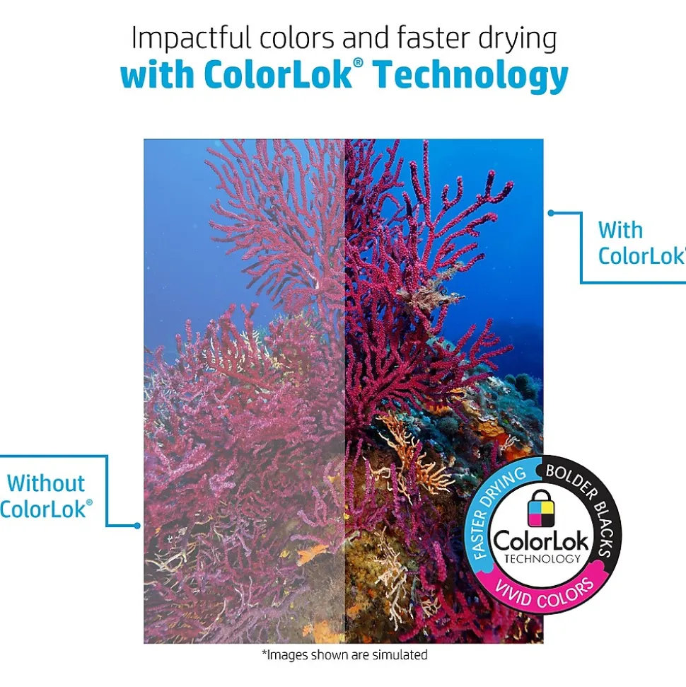 HP Office20 8.5" x 11" Multipurpose Paper, 20 lbs., 92 Brightness, 500 Sheets/Ream (HPC8511)