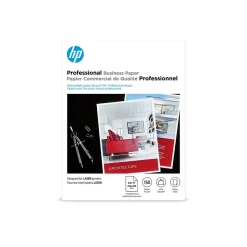 HP Professional Business Paper, Glossy, 8.5" x 11", 150 Sheets/Pack (4WN10A)