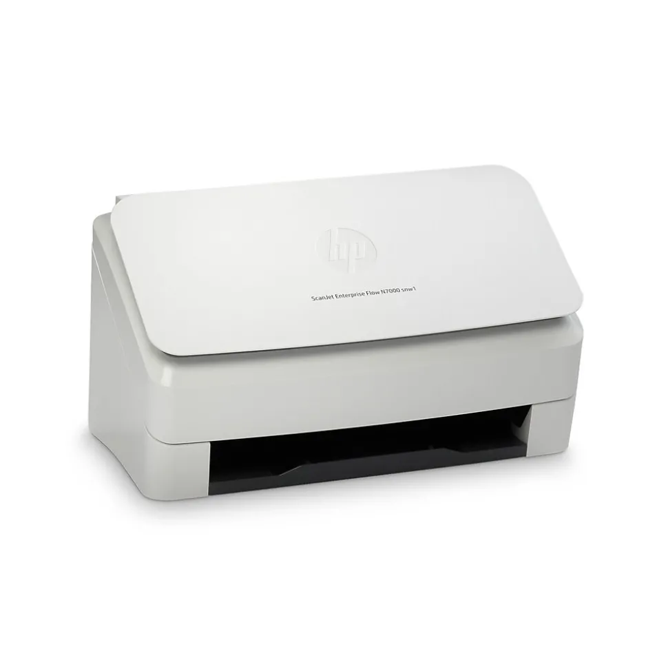HP ScanJet Enterprise Flow N7000 Snw1 Duplex Desktop Document Scanner, White (6FW10A#BGJ)