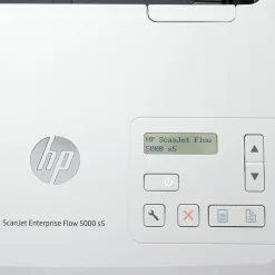 HP ScanJet Enterprise Flow 5000 s5 Duplex Desktop Document Scanner, White (6FW09A#BGJ)