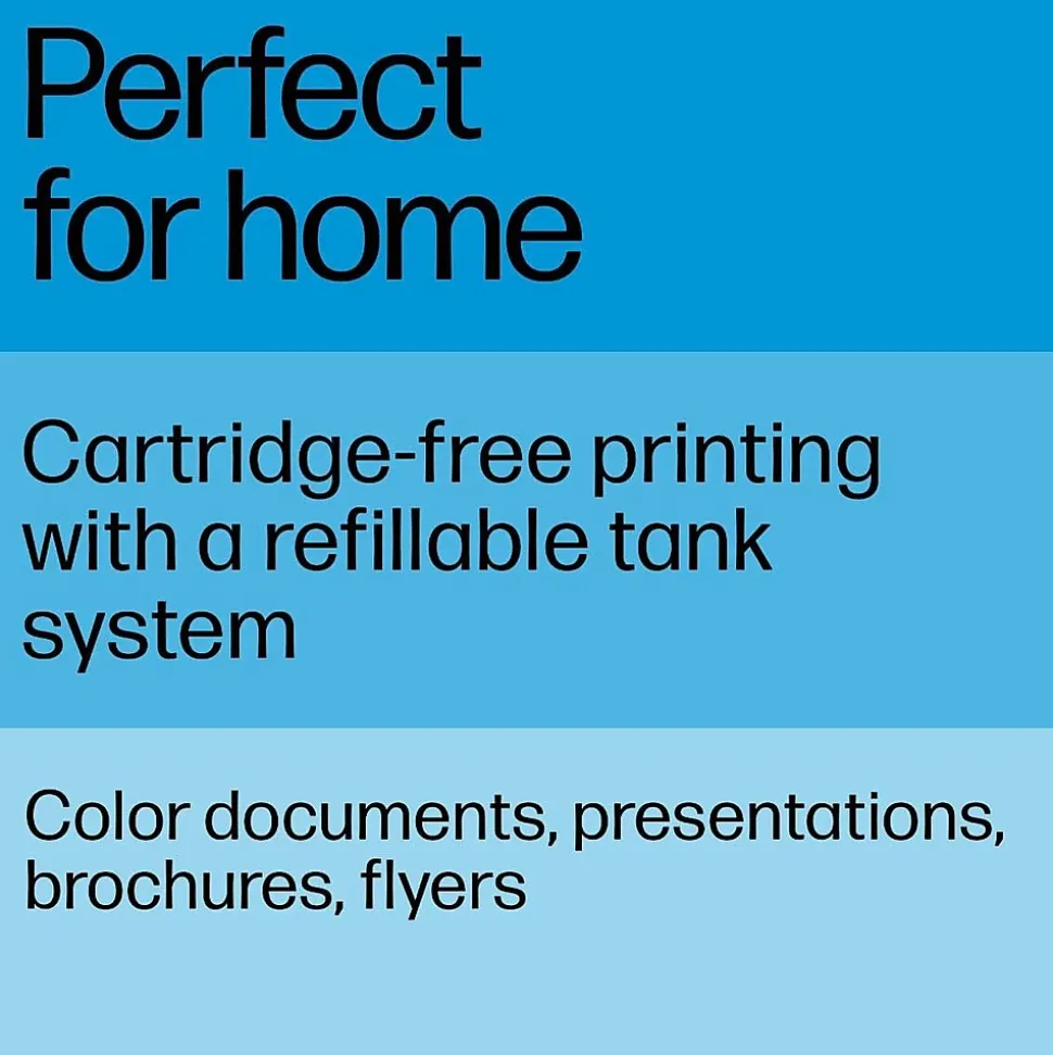 HP Smart Tank Plus 651 Wireless All-in-One Ink Tank Printer with up to 2 Years of Ink Included (7XV38A)