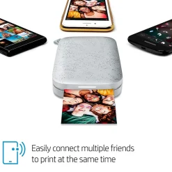 HP Sprocket 200 Wireless Color Inkjet Printer, Single-Function, Print (HPISPW)