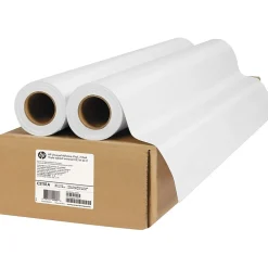 HP Universal Adhesive Vinyl Wide Format CAD Paper, 36" x 66', Matte Finish, 2/Pack (HEWC2T51A)