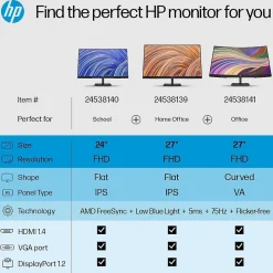 HP V27i G5 27
