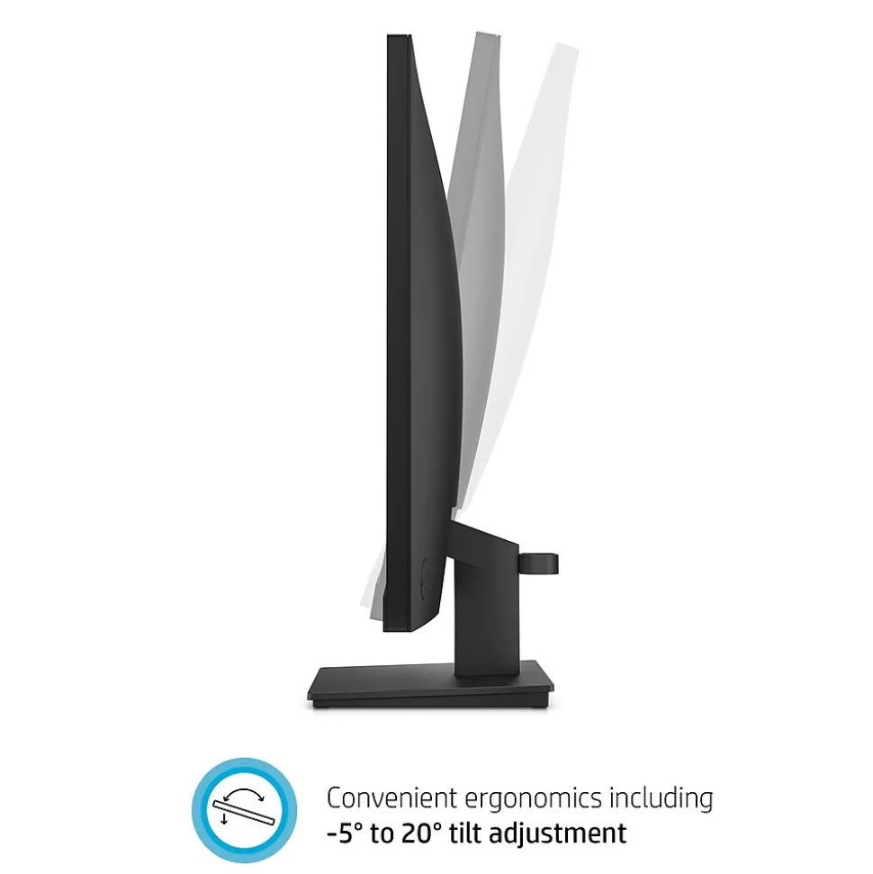 HP V27i G5 27" LED Monitor, Black (65P64AA#ABA)