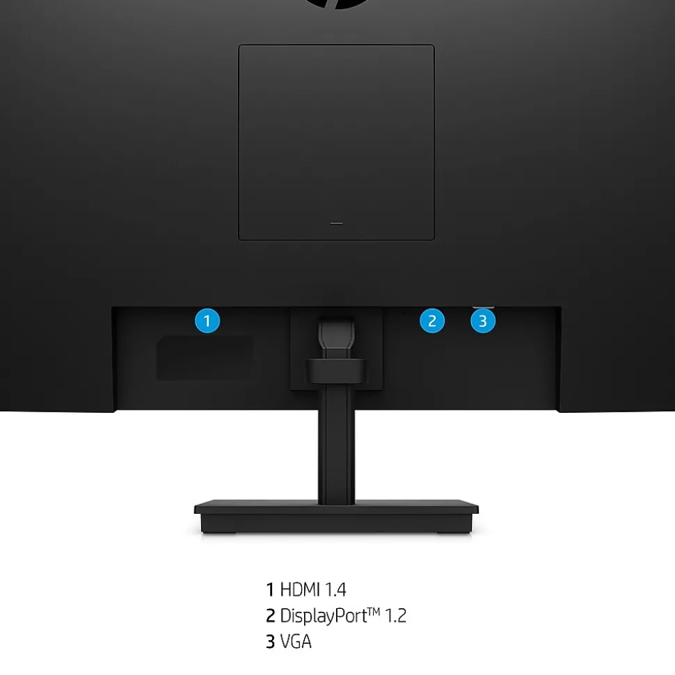 HP V27i G5 27" LED Monitor, Black (65P64AA#ABA)