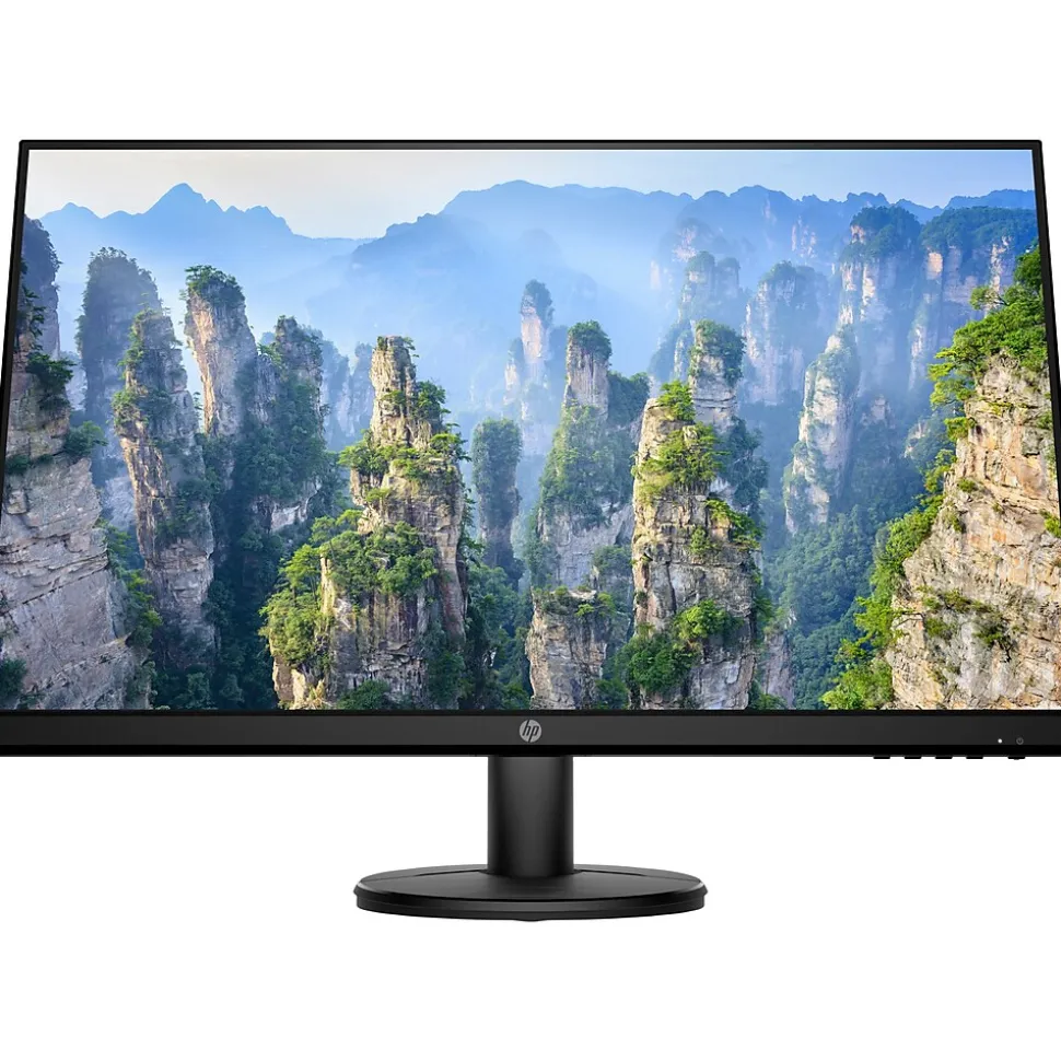 HP V27i Monitor, 27" LED Monitor, Black (9SV92AA#ABA)