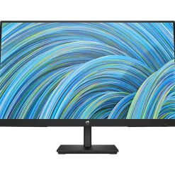 HP V24v G5 23.8" Widescreen LCD Monitor, Black (65P62AA)
