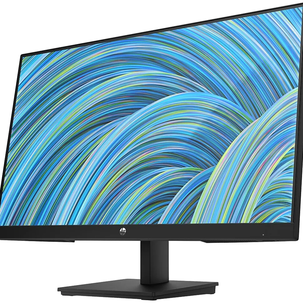HP V24v G5 23.8" Widescreen LCD Monitor, Black (65P62AA)