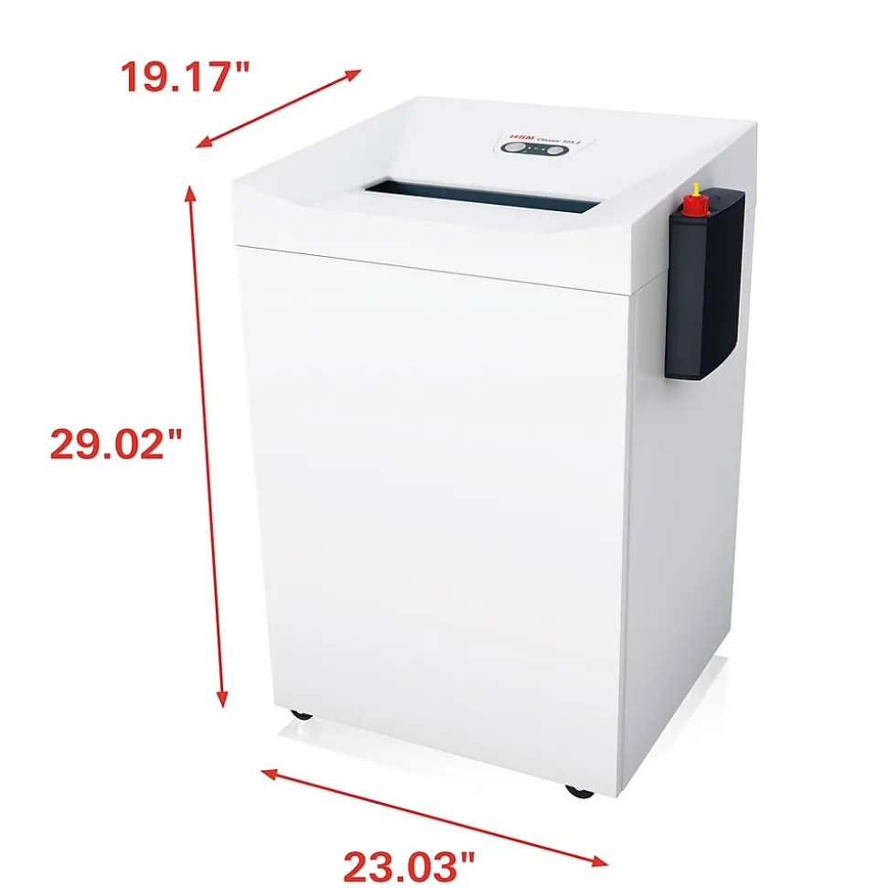 HSM Classic 125.2 HS L6 7-Sheet Cross-Cut Paper Only Shredder (15621730)