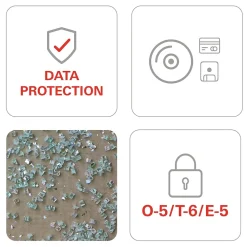 HSM Classic 411.2 OMDD Cross-Cut Multi-Media Shredder (1570173)