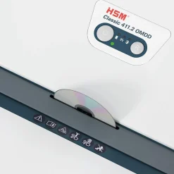 HSM Classic 411.2 OMDD Cross-Cut Multi-Media Shredder (1570173)