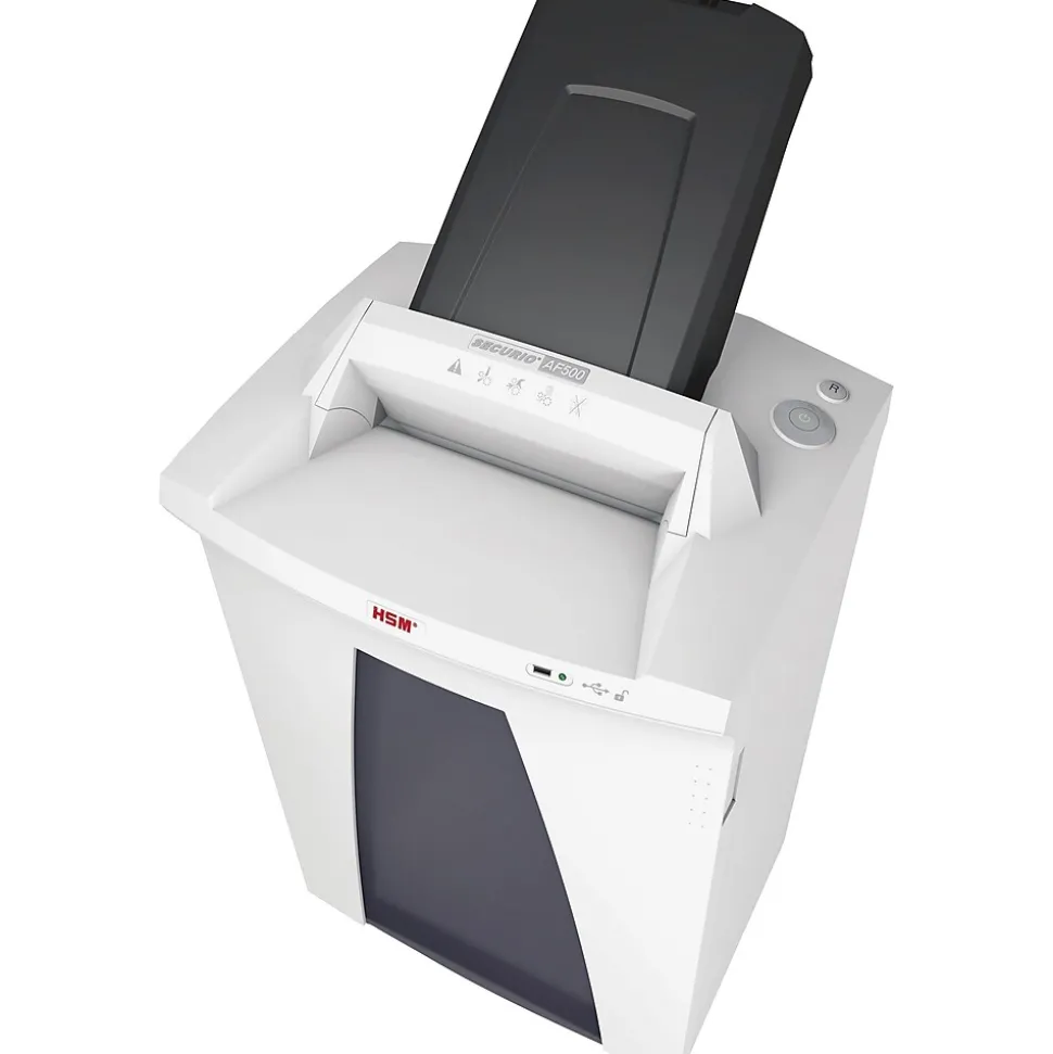 HSM SECURIO AF500 500-Sheet Cross-Cut Commerical Shredder (AF500C)