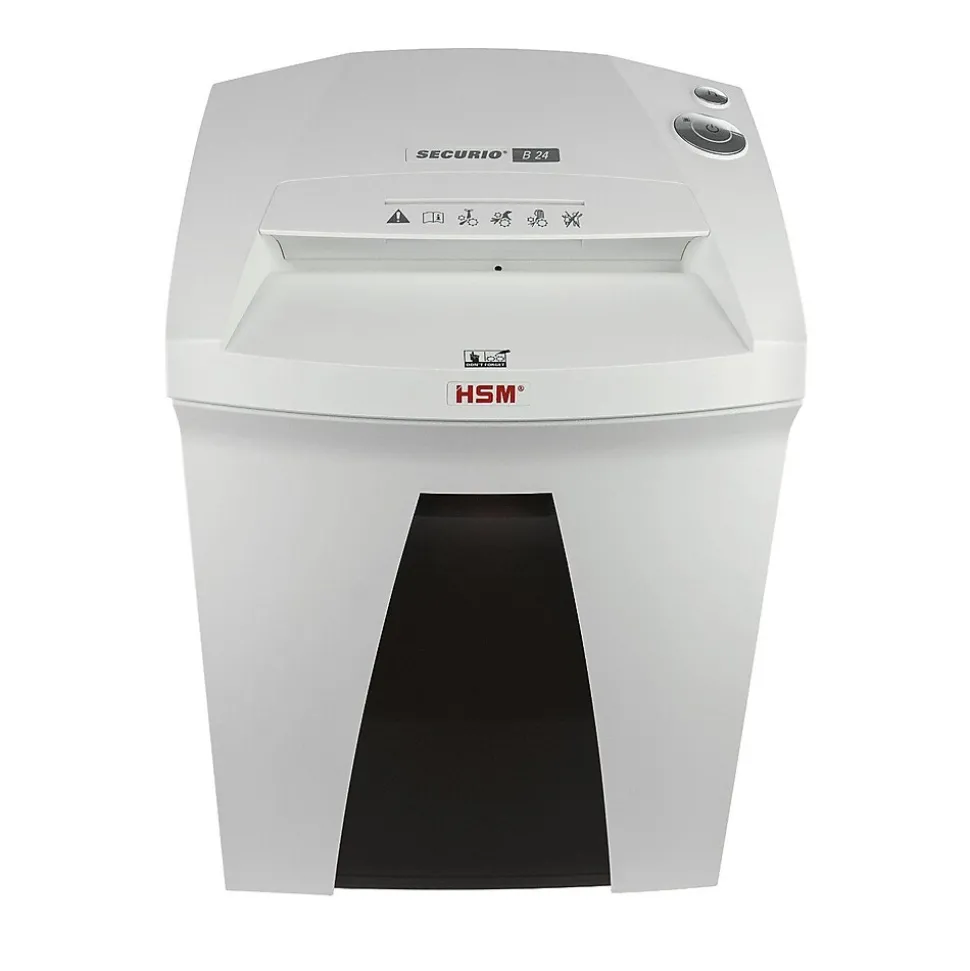 HSM SECURIO B24 30-Sheet Strip Cut Commercial Shredder (1780113)