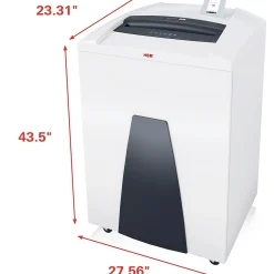 HSM SECURIO P44ic 46-Sheet Cross-Cut Multi-Media Shredder (1873)