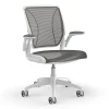 Humanscale Diffrient World Ergonomic Mesh Swivel Task Chair, White/Black (W11BN10N10SHNSC)