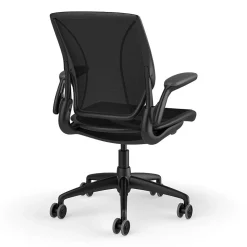 Humanscale Diffrient World Ergonomic Mesh Swivel Task Chair, Black (W11BJ10J10SHNSC)