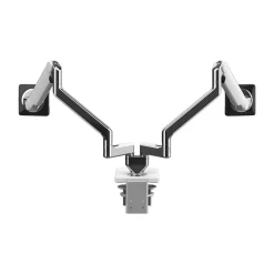 Humanscale Dual Monitor Arm, Polished Aluminum (X22DBW)