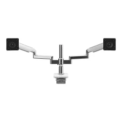 Humanscale Dual Monitor Arm, Polished Aluminum (X22TBW)
