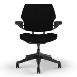 Humanscale Freedom Ergonomic Fabric Swivel Task Chair, Black (F111GCF10XFSHNSC)