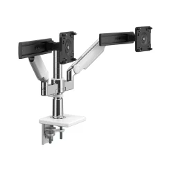 Humanscale M/Flex for M2.1 Dual Monitor Arm, Polished Aluminum (X22SBW)