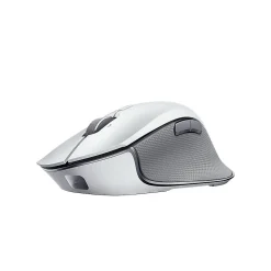 Humanscale Pro-Click Wireless Ergonomic Optical Bluetooth & USB Mouse, White (PROCLICK-NA)