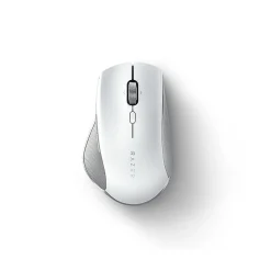 Humanscale Pro-Click Wireless Ergonomic Optical Bluetooth & USB Mouse, White (PROCLICK-NA)
